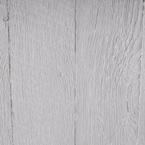 Suncast 16 Inch Farmington Decorative Rustic Wood Finish Garden Planter, White