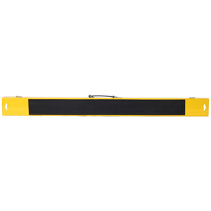 Folding Portable Saw Horses 2 Pack With Fast Open Legs, Heavy Duty For Garage And Workshop - Yellow / Black