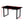 Square Extendable Dining Table With Metal Leg, Modern Space Saving Kitchen Table For Living Room