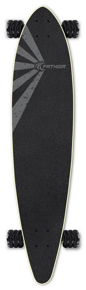 Fathom by Shark Wheel Longboard Complete w/ Shiver by Shark Wheel Abec 7