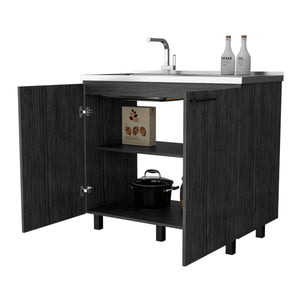 FM Furniture Oklahoma 2 Utility Sink & Cabinet