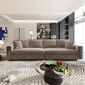 4 Seat Sofa, Deep Seat Couches With Soft Pillows