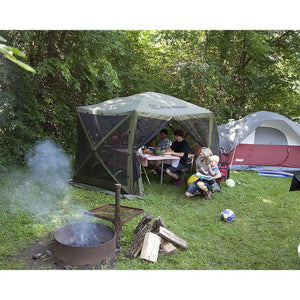 Clam Quick Set Escape Portable Canopy Shelter with Wind & Sun Panels, (2 pack)