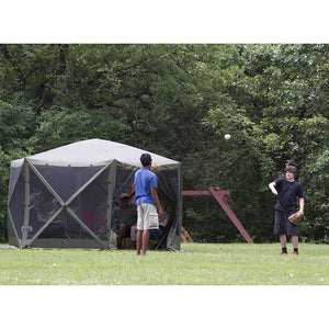 Clam Quick Set Escape Portable Canopy Shelter with Wind & Sun Panels, (2 pack)
