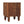 Solid Wood Louvre Bedside Unit