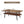 Rectangle Coffee Table, Tempered Glass Tabletop Modern Table For Living Room
