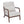 Accent Chair With Pillow And Wood Frame