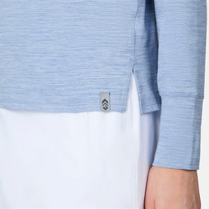 Women's Cloud Knit V-Neck Hoodie