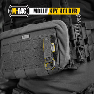 M-Tac Key Holder for Belt with D-Ring Key Clip - TRAPSKI