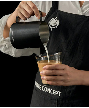 Phantom Precision Latte Art Pitcher – 600ml Narrow Spout for Advanced Patterns