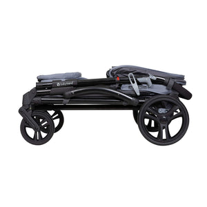 Baby Trend Expedition 2 in 1 Push or Pull Stroller Wagon Plus w/ Canopy, Grey - TRAPSKI