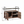 Rattan Storage Cart, Portable Outdoor Serving Cart, Garden Storage Organizer