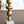 D15x29.5' Gold and White Table Lamp with Round Four Tiered Body