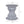 Geometric Round Outdoor End Table - Marble