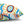 2 Pack Outdoor Lumbar Pillow Covers - Blue Medallion
