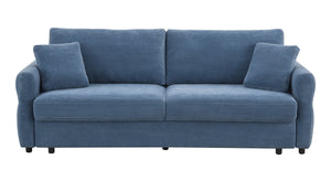 Haran Fabric Pull-Out Sleeper with Storage