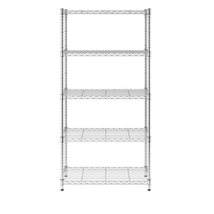 14" x 30" x 60" 5-Tier Wire Rack