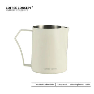 Phantom Precision Latte Art Pitcher – 600ml Narrow Spout for Advanced Patterns