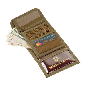 M-Tac Wallet With Patch Panel Gen.II Elite