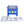 Bench Top Portable Sand Blaster Cabinet Kit 25 Gallon With 80 Psi Capacity - Blue