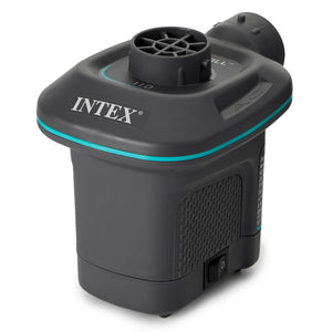 Intex Splash N Chill Island Inflatable Pool Float Lounger w/ Quick Fill Air Pump