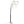 Marcos - Hanging Crystal Arc Tree Floor Lamp With Sculptural Frame - Black