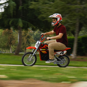 Razor Electric Ride On Dirt Rocket Kids Motorcross Motorcycle Bikes, (2 Pack) - TRAPSKI