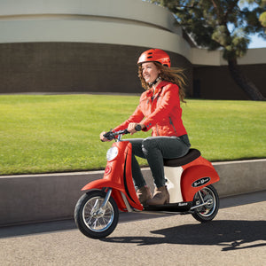 Razor Pocket Mod Mini Euro 24V 250W Electric Motor Scooter (2-Pack), Blue & Red - TRAPSKI