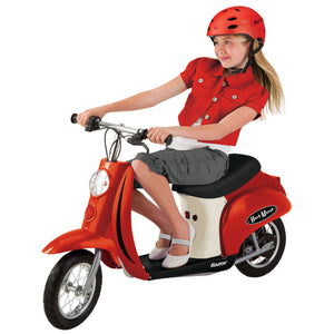 Razor Pocket Mod Mini Euro 24V 250W Electric Motor Scooter (2-Pack), Blue & Red - TRAPSKI