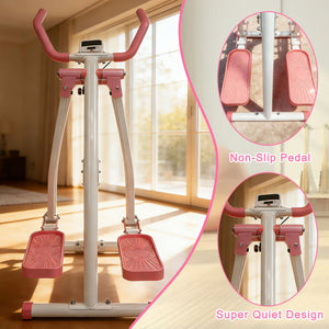 Air Walk Elliptical Machine - Foldable Cardio Cross Trainer