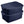 Rubbermaid 3 Gallon Stackable Storage Container, Dark Indigo Metallic (6 Pack)