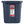 Rubbermaid 18 Gallon Stackable Storage Container, Dark Indigo Metallic (6 Pack)