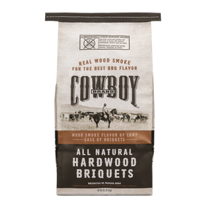 Cowboy 14 Pound All Natural Range Hardwood BBQ Charcoal Briquets for Grilling