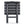 Camco 51885 Large Adirondack Portable Outdoor Furniture Folding Table, Charcoal