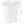 Sterilite 10538006 10 Gallon White Ultra Plastic Wastebasket Trash Can (6 Pack)