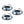 Bestway CoolerZ Rapid Rider Inflatable Lake Pool Tube Float, Blue/Gray, 3 Pack