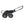 Hawk Crawler Capacity Foldable Multi Use Deer Game Recovery Cart, Black (2 Pack)