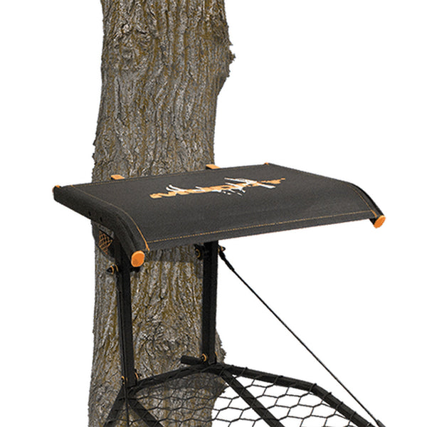 Muddy The Boss XL Wide Stance Hang On 1 Person Deer Hunting Tree Stand Platform