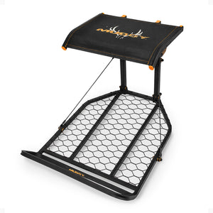 Muddy The Boss XL Hang On 1 Person Deer Hunting Tree Stand, Extra Wide Platform