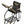 Muddy Huntsman Deluxe 17 Foot Hunting Ladderstand, 1 Person Climbing Tree Stand