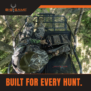 Big Game The Big Buddy Deer Hunting Ladder Climbing Tree Stand w/Flex-Tek Seat
