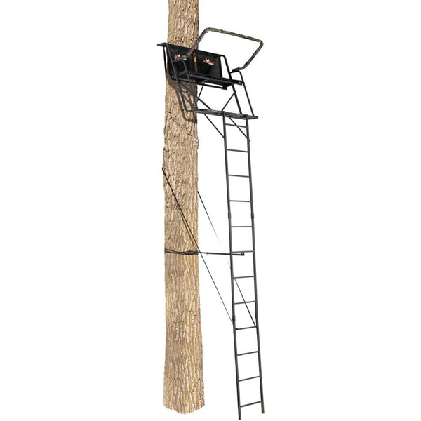 Big Game The Big Buddy Deer Hunting Ladder Climbing Tree Stand w/Flex-Tek Seat