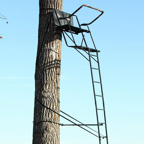 Big Game The Big Buddy Deer Hunting Ladder Climbing Tree Stand w/Flex-Tek Seat