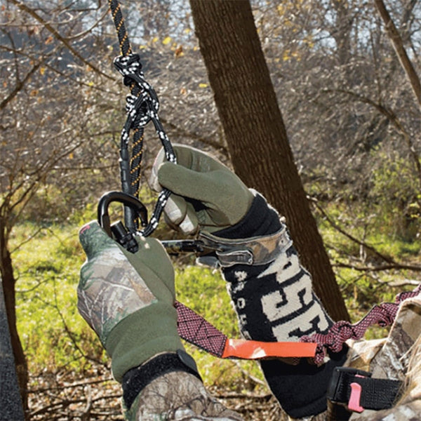 Muddy Safe-Line 30 Inch Hunting Tree Stand Safety Nylon Rope System, 3 Pack