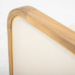 Outdoor Acacia Wood Patio Club Chair
