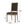 French Country Style Dining Chair with Upholstered Seating and Fluted Legs