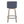 Toriano - Contemporary Fixed Height Counter Stool With Swivel & Round Footrest (Set of 2)