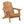 Oversize Wooden Outdoor Folding Adirondack Chair