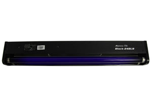 Chauvet DJ Hurricane Fog Pro Machine w/ 24" 20W Black Light Tube And Fixture
