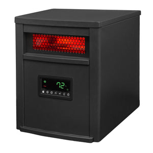 LifeSmart LifePro 8 Element 1500W Electric Infrared Quartz Indoor Space Heater